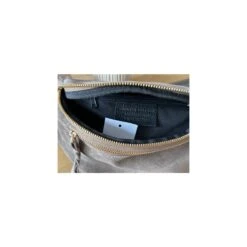 BANANE CROUTE DE CUIR TAUPE -Vêtements De Mode banane croute de cuir taupe 2