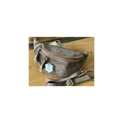 BANANE CROUTE DE CUIR TAUPE