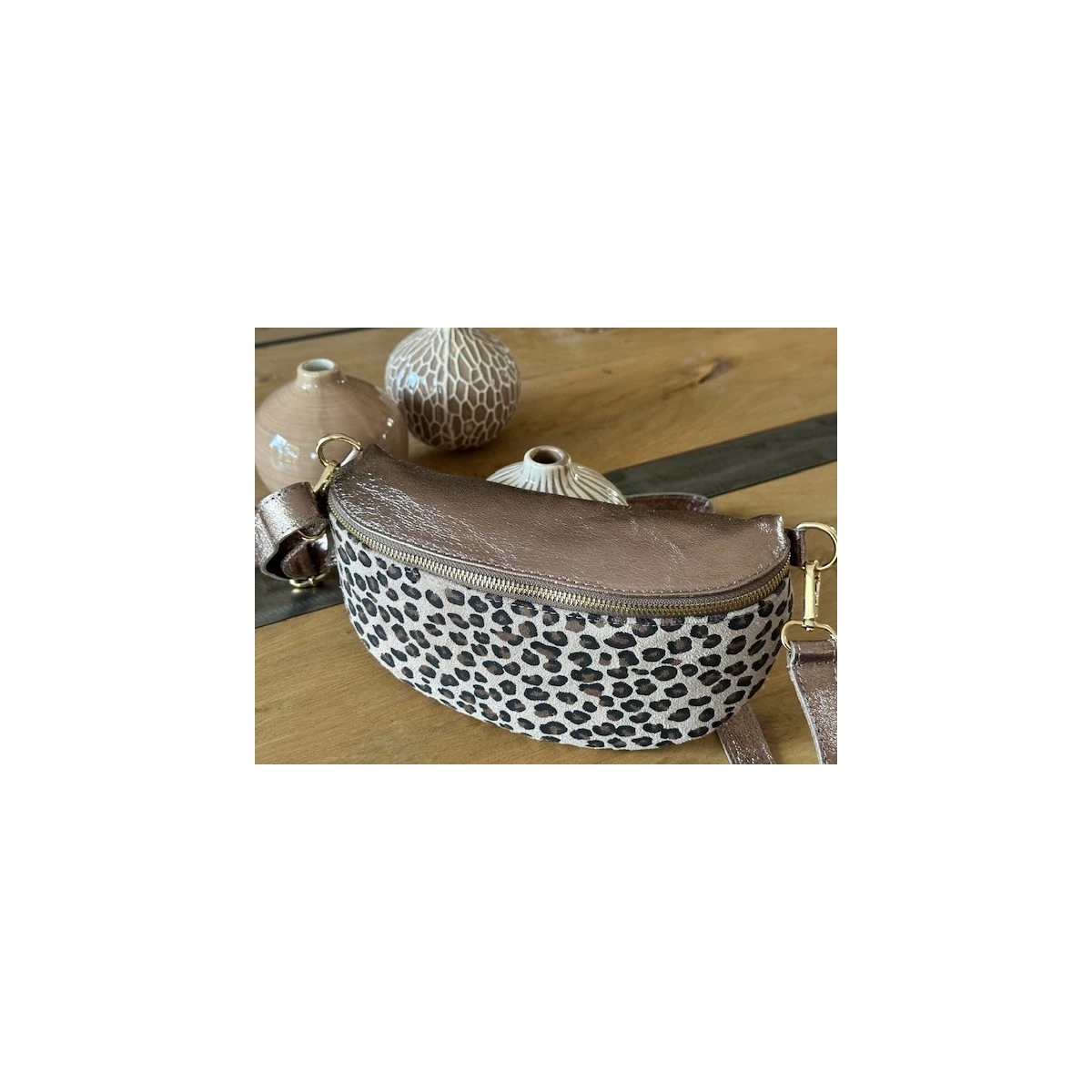 BANANE LEOPARD CROUTE DE CUIR 6 BANANE LEOPARD CROUTE DE CUIR – Image 4