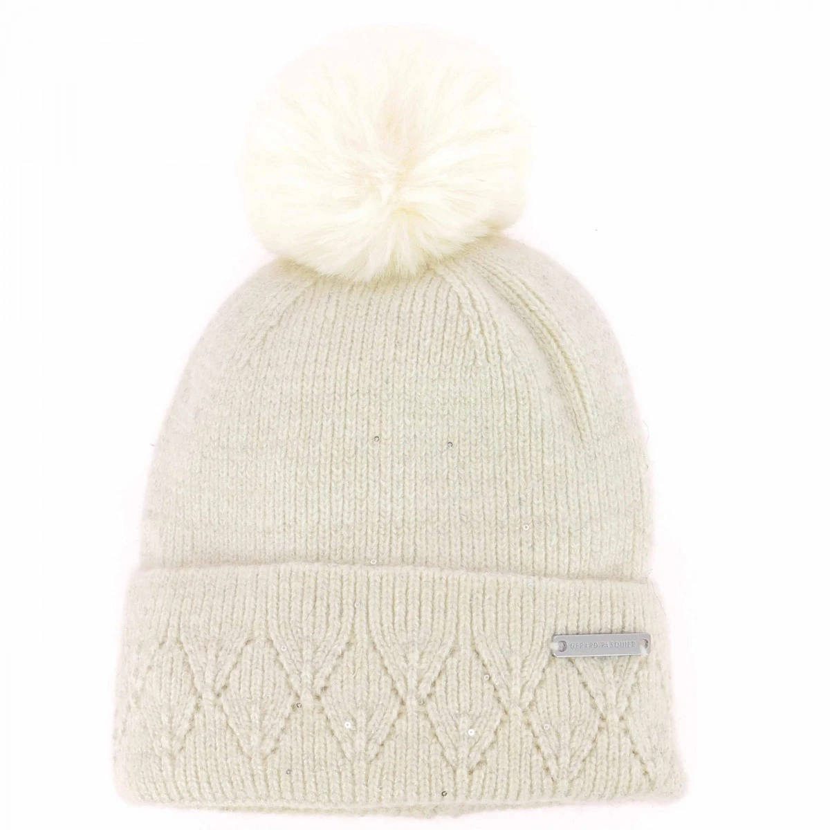 BONNET FEMME G.PASQUIER ECRU 3 BONNET FEMME G.PASQUIER ECRU
