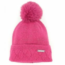 BONNET FEMME G.PASQUIER ROSE VIF