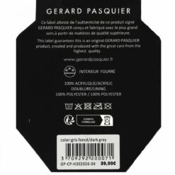 BONNET HOMME GERARD PASQUIER ANTHRACITE -Vêtements De Mode bonnet homme gerard pasquier anthracite 4