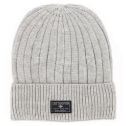 BONNET LEE COOPER TOUCHER CACHEMIRE GRIS CLAIR