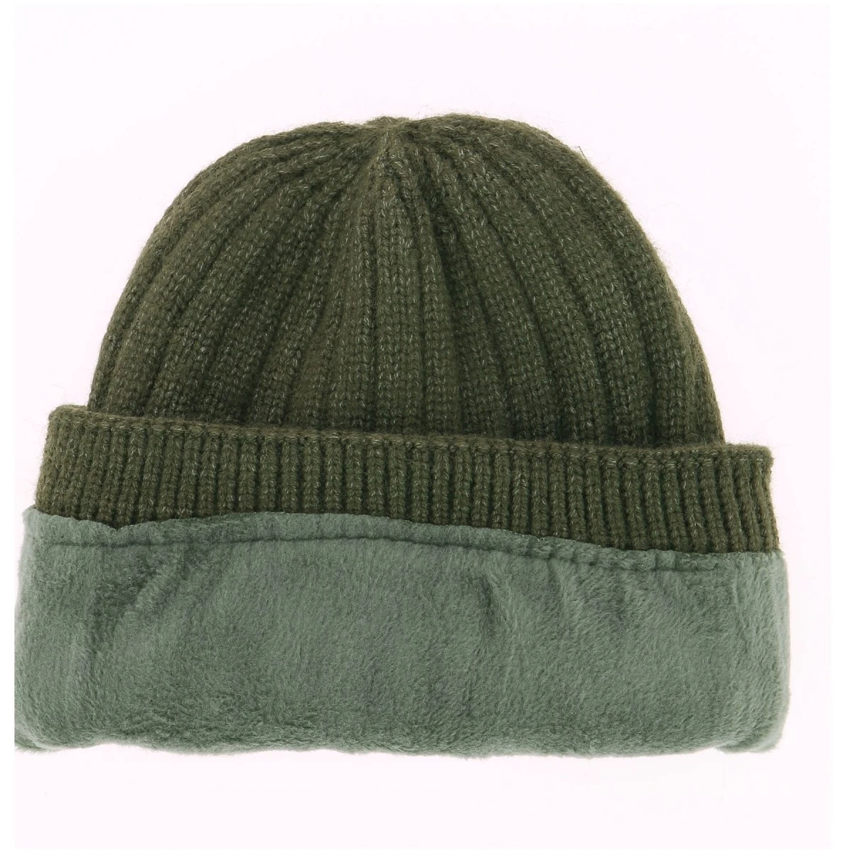 BONNET LEE COOPER TOUCHER CACHEMIRE KAKI 5 BONNET LEE COOPER TOUCHER CACHEMIRE KAKI – Image 3