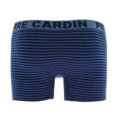BOXER PIERRE CARDIN COTON RAYE BLEU ROY -Vêtements De Mode boxer pierre cardin coton 1 2