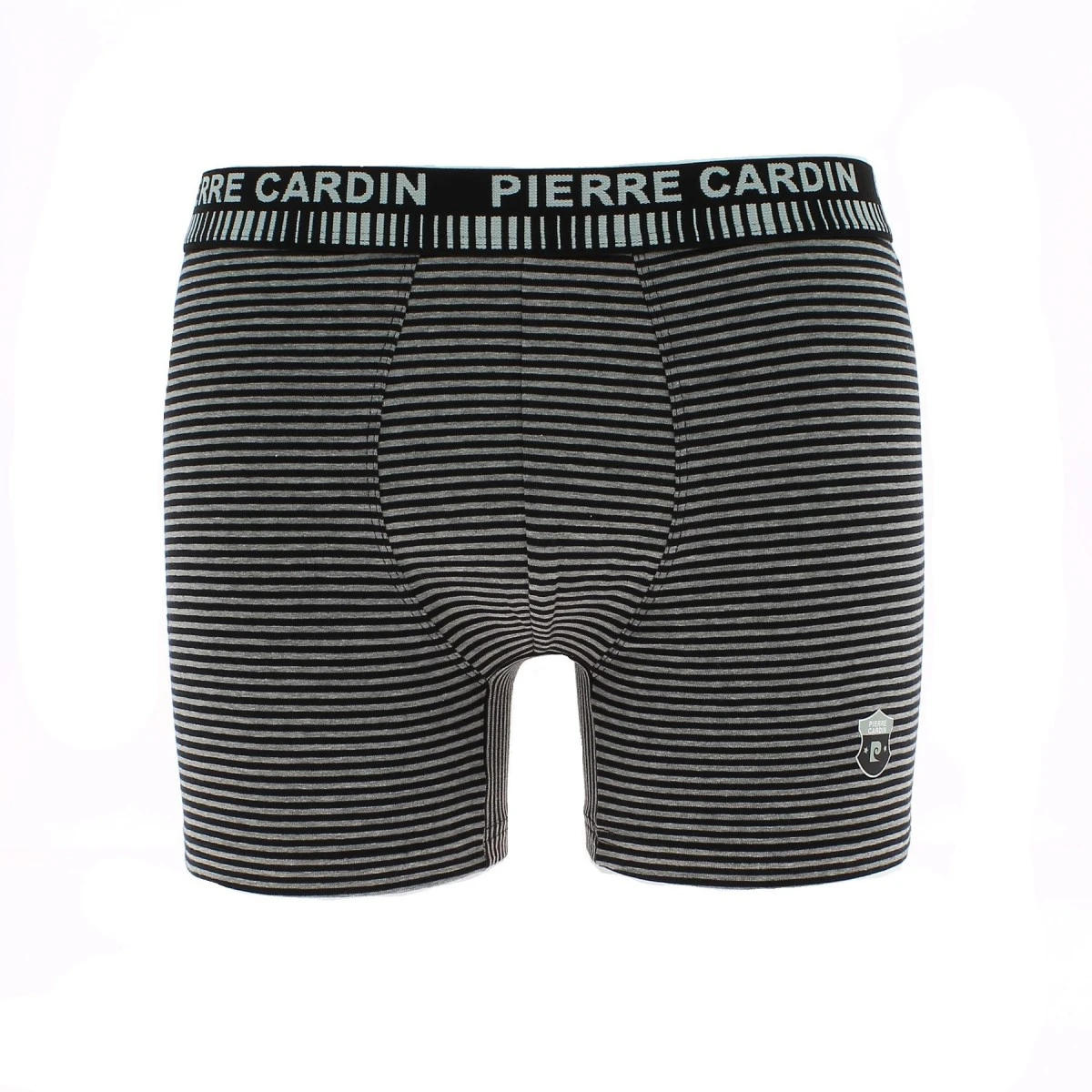BOXER PIERRE CARDIN NOIR RAYE 3 BOXER PIERRE CARDIN NOIR RAYE