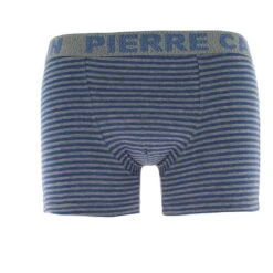 BOXER PIERRE CARDIN RAYE BLEU JEANS