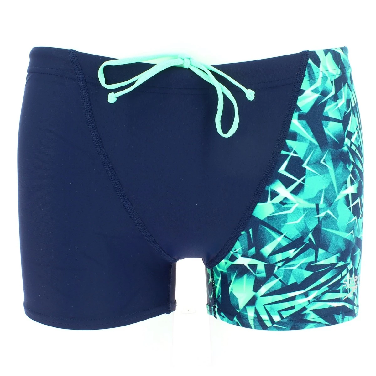 BOXER SHORT DE BAIN SPEEDO BLEU MARINE ET VERT 4 BOXER SHORT DE BAIN SPEEDO BLEU MARINE ET VERT – Image 2