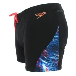 BOXER SHORT DE BAIN SPEEDO NOIR ET BLEU ROY