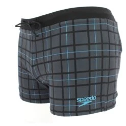 BOXER SHORT DE BAIN SPEEDO NOIR ET GRIS