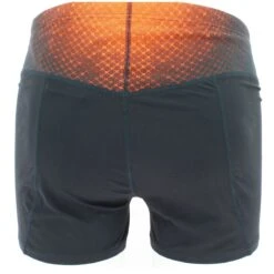 BOXER SHORT DE BAIN SPEEDO NOIR ET ORANGE -Vêtements De Mode boxer short de bain speedo noir et orange 2