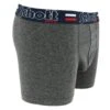 BOXER HOMME SCHOTT GRIS ANTHRACITE -Vêtements De Mode boxer short homme gris anthracite