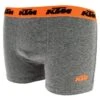 BOXER KTM HOMME GRIS ANTHRACITE -Vêtements De Mode boxer short homme gris anthracite 3