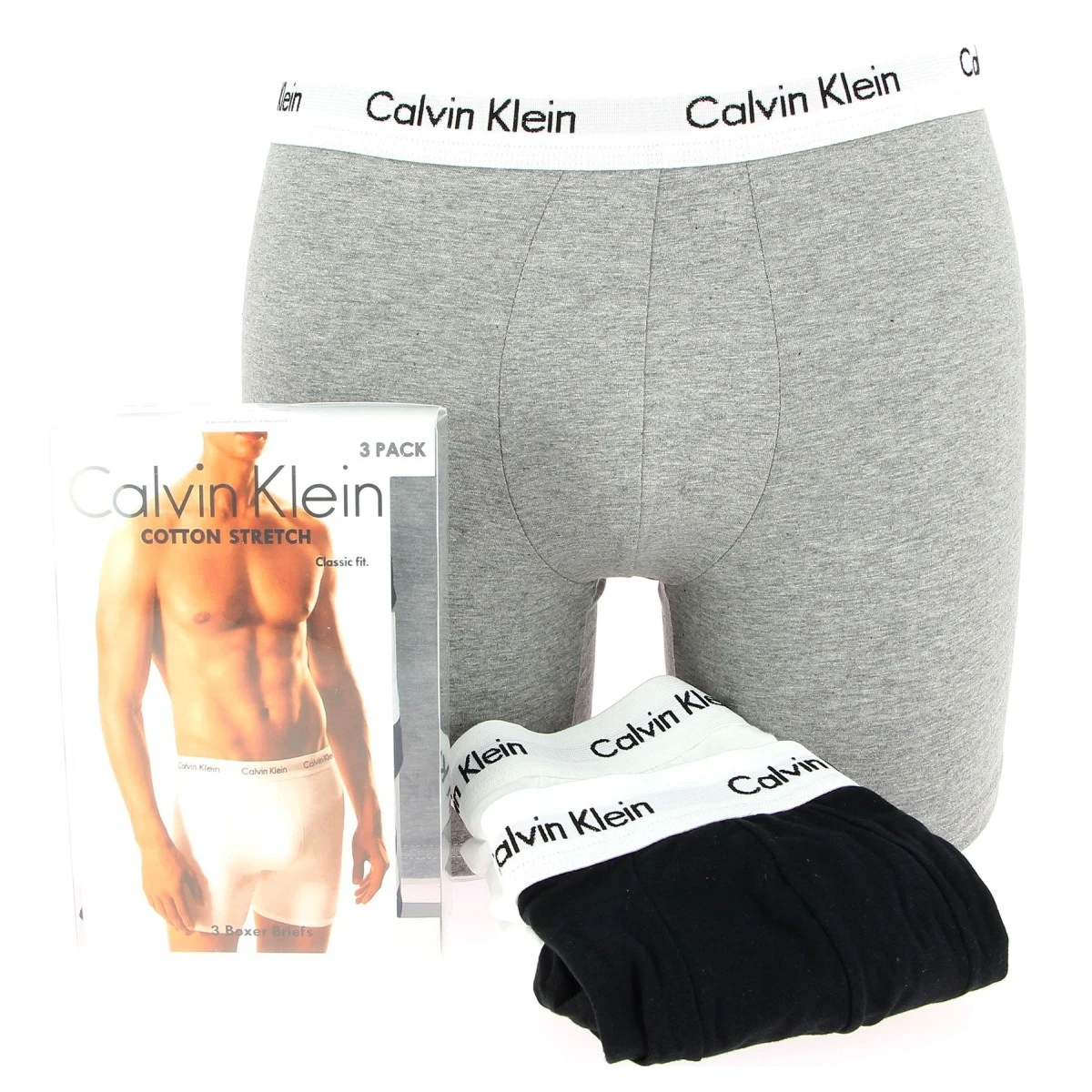 BOXERS CALVIN KLEIN PACK DE 3 4 BOXERS CALVIN KLEIN PACK DE 3 – Image 2