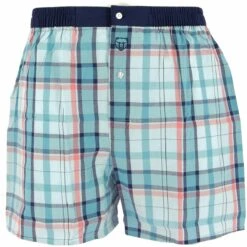 CALECON ARTHUR CARREAUX BLEU/ROSE