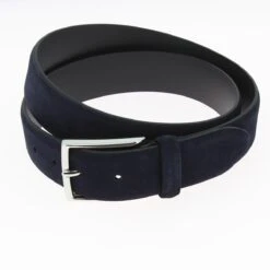 CEINTURE FACONNABLE CUIR BLEU MARINE