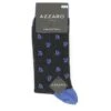 CHAUSSETTES AZZARO PARIS LOGO LOT DE TROIS PAIRES, NOIR, BLEU MARINE, GRIS. 1 CHAUSSETTES AZZARO PARIS LOGO LOT DE TROIS PAIRES, NOIR, BLEU MARINE, GRIS. -Vêtements De Mode chaussettes azzaro paris logo lot de trois paires noir bleu marine gris