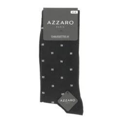 CHAUSSETTES AZZARO PARIS LOT DE 3 PAIRES, GRIS, NOIR, BLEU MARINE. 8 CHAUSSETTES AZZARO PARIS LOT DE 3 PAIRES, GRIS, NOIR, BLEU MARINE. -Vêtements De Mode chaussettes azzaro paris lot de 3 paires gris noir bleu marine 2