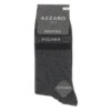 CHAUSSETTES AZZARO PARIS LOT DE TROIS PAIRES, BLEU MARINE, NOIR, GRIS. -Vêtements De Mode chaussettes azzaro paris lot de trois paires bleu marine noir gris