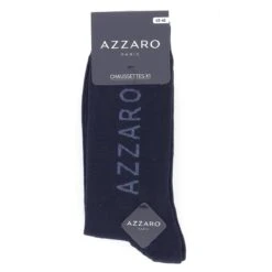 CHAUSSETTES AZZARO PARIS LOT DE TROIS PAIRES LOGO,BLEU MARINE, NOIR, GRIS. 8 CHAUSSETTES AZZARO PARIS LOT DE TROIS PAIRES LOGO,BLEU MARINE, NOIR, GRIS. -Vêtements De Mode chaussettes azzaro paris lot de trois paires logobleu marine noir gris 2
