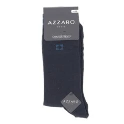 CHAUSSETTES AZZARO PARIS LOT SE 3 PAIRES, NOIR, GRIS, BLEU MARINE. -Vêtements De Mode chaussettes azzaro paris lot se 3 paires noir gris bleu marine 2