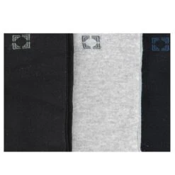 CHAUSSETTES AZZARO PARIS LOT SE 3 PAIRES, NOIR, GRIS, BLEU MARINE. -Vêtements De Mode chaussettes azzaro paris lot se 3 paires noir gris bleu marine 3
