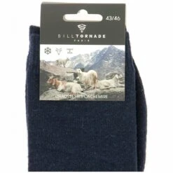CHAUSSETTES HOMME BILL TORNADE MARINE -Vêtements De Mode chaussettes bill tornade marine 1
