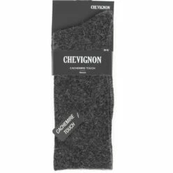 CHAUSSETTES CHEVIGNON ANTHRACITE 4.5% ANGORA 9% LAINE