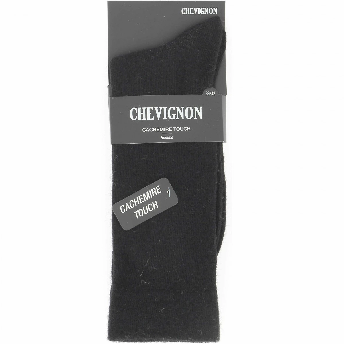 CHAUSSETTES CHEVIGNON NOIRES 4.5% ANGORA 9% LAINE 3 CHAUSSETTES CHEVIGNON NOIRES 4.5% ANGORA 9% LAINE