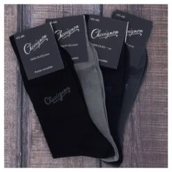 CHAUSSETTES FIL D'ECOSSE COTON DOUX FRAGAN CHEVIGNON -Vêtements De Mode chaussettes fil d ecosse coton doux fragan chevignon 3