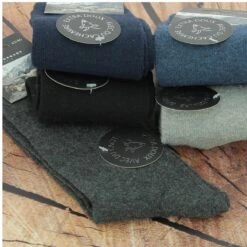 CHAUSSETTES HOMME BILL TORNADE GRISES -Vêtements De Mode chaussettes homme bill tornade grises 2