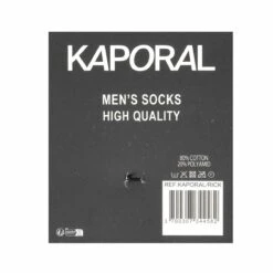 CHAUSSETTES HOMME KAPORAL NOIRES -Vêtements De Mode chaussettes homme kaporal noires 1