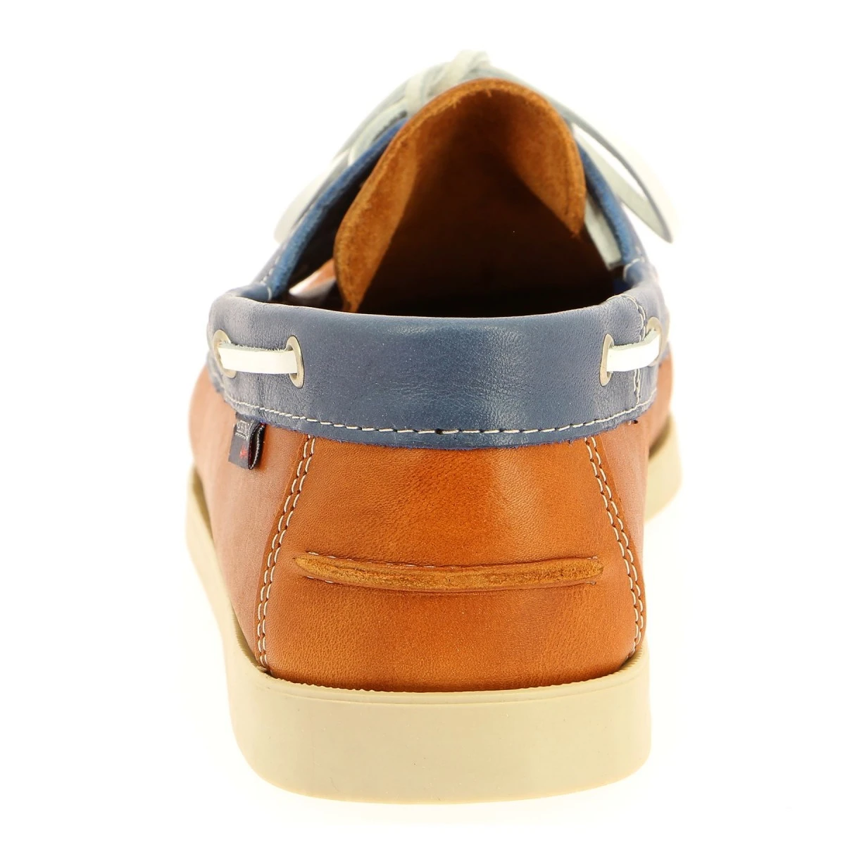 CHAUSSURE BATEAU HOMME YACHTING CAMEL BLEU JEAN 5 CHAUSSURE BATEAU HOMME YACHTING CAMEL BLEU JEAN – Image 3