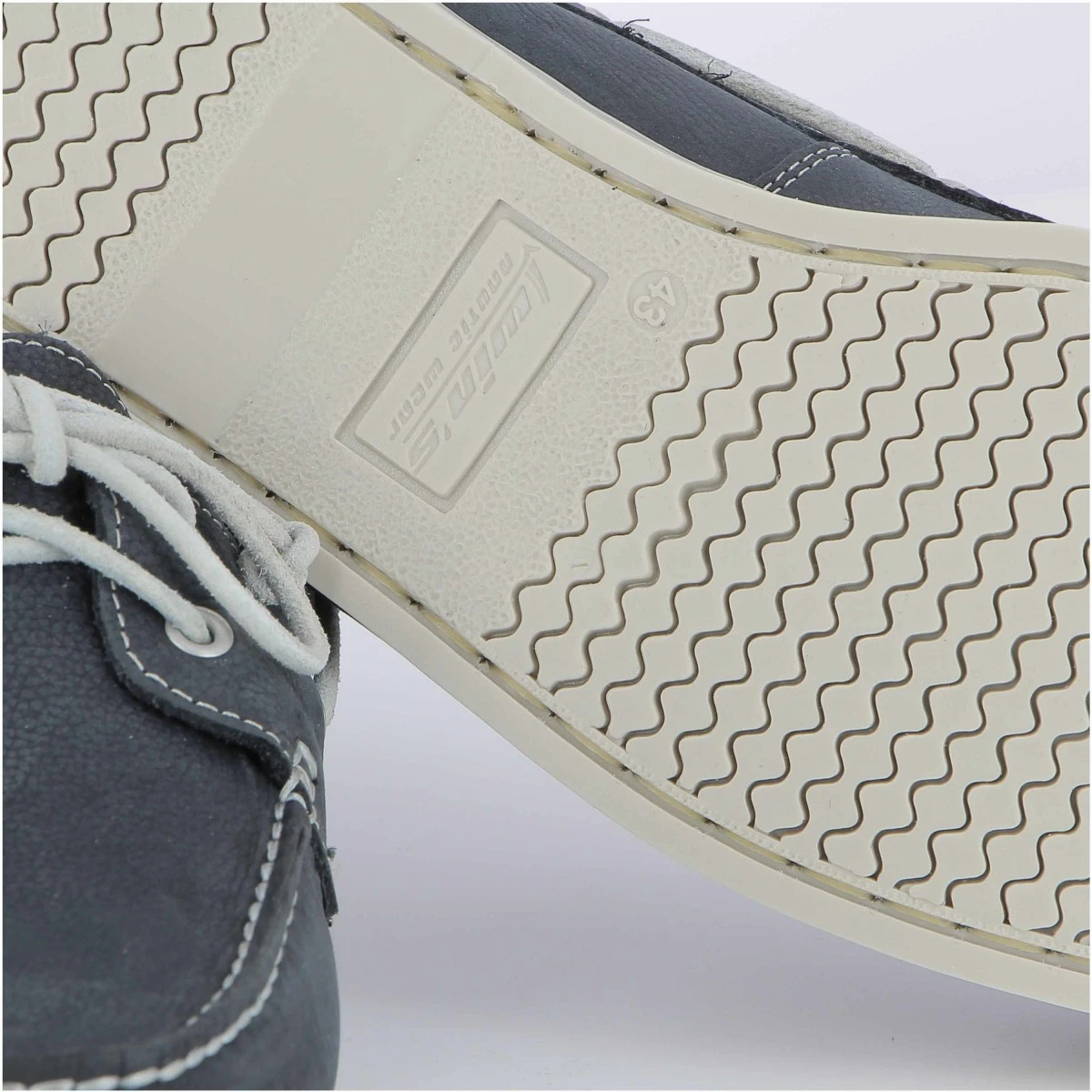 CHAUSSURES BATEAU YACHTING MARINE CUIR VELOURS 6 CHAUSSURES BATEAU YACHTING MARINE CUIR VELOURS – Image 4