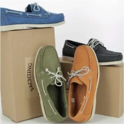 CHAUSSURES BATEAU YACHTING ORANGE CUIR VELOURS 14 CHAUSSURES BATEAU YACHTING ORANGE CUIR VELOURS -Vêtements De Mode chaussures bateau yachting orange cuir velours 5