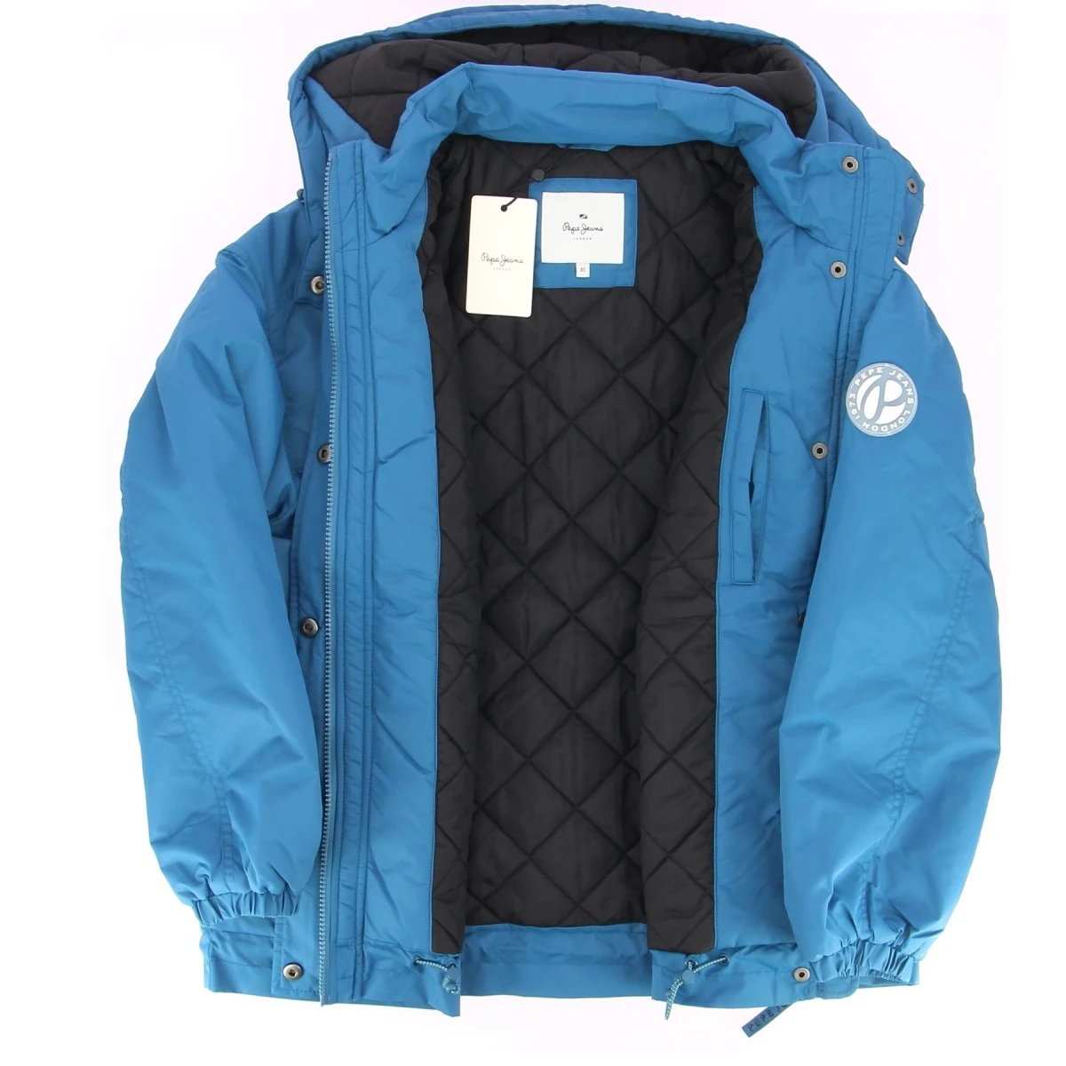 DOUDOUNE FEMME PEPE JEANS BLEUE 7 DOUDOUNE FEMME PEPE JEANS BLEUE – Image 5