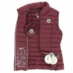 DOUDOUNE JOTT SANS MANCHE FEMME AUBERGINE -Vêtements De Mode doudoune jott sans manche femme aubergine 2