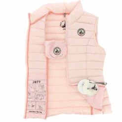 DOUDOUNE JOTT SANS MANCHE FEMME ROSE PASTEL -Vêtements De Mode doudoune jott sans manche femme rose pastel 3