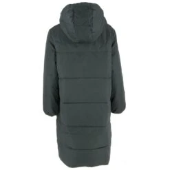 DOUDOUNE LONGUE CAMAIEU OVERSIZE NOIRE -Vêtements De Mode doudoune longue camaieu noire 3