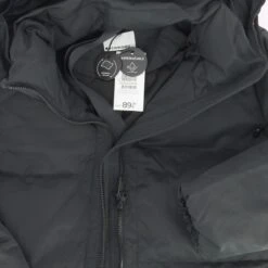 DOUDOUNE LONGUE CAMAIEU OVERSIZE NOIRE -Vêtements De Mode doudoune longue camaieu noire 4