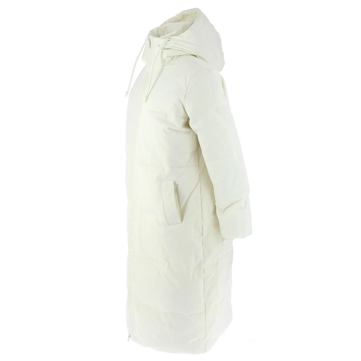 DOUDOUNE LONGUE CAMAIEU OVERSIZE CREME 4 DOUDOUNE LONGUE CAMAIEU OVERSIZE CREME – Image 2