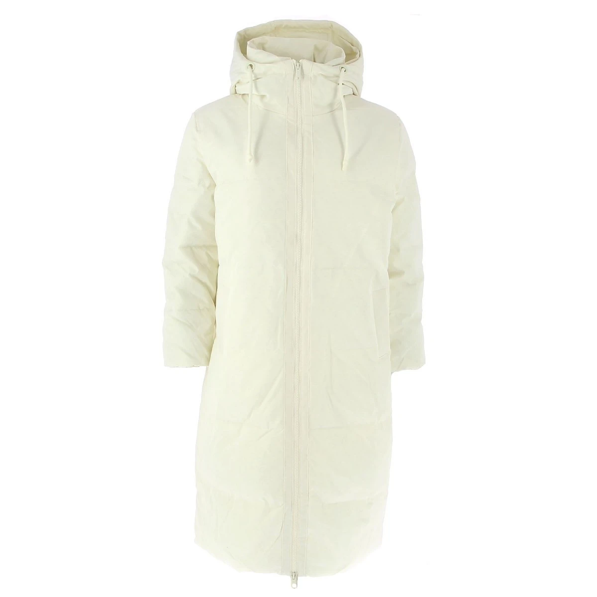 DOUDOUNE LONGUE CAMAIEU OVERSIZE CREME 3 DOUDOUNE LONGUE CAMAIEU OVERSIZE CREME