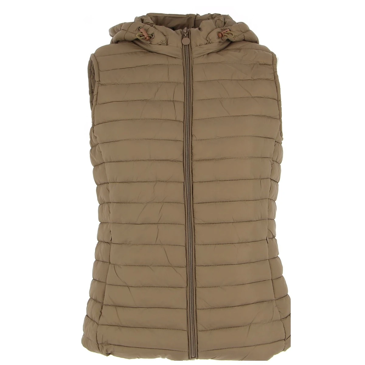DOUDOUNE SANS MANCHE FASHION PARIS TAUPE 3 DOUDOUNE SANS MANCHE FASHION PARIS TAUPE
