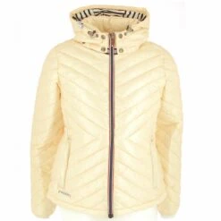 DOUDOUNE VOILE BLEUE FEMME CHAMPAGNE