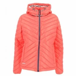 DOUDOUNE VOILE BLEUE FEMME CORAIL