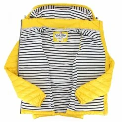 DOUDOUNE VOILE BLEUE FEMME JAUNE -Vêtements De Mode doudoune voile bleue femme jaune 3