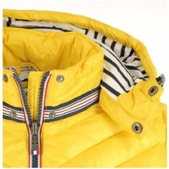 DOUDOUNE VOILE BLEUE FEMME JAUNE -Vêtements De Mode doudoune voile bleue femme jaune 6