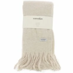 ECHARPE FEMME MANOUKIAN WOOL COLLECTION ECRU