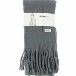 ECHARPE FEMME MANOUKIAN WOOL COLLECTION GRIS