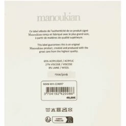 ECHARPE FEMME MANOUKIAN WOOL COLLECTION GRIS -Vêtements De Mode echarpe femme manoukian wool collection gris 4